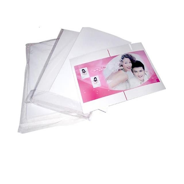 WHITE INKJET PLASTIC PRINTABLE PVC SHEET FOR CARDS